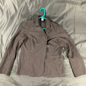 LAVENDER BUTTON UP JACKET